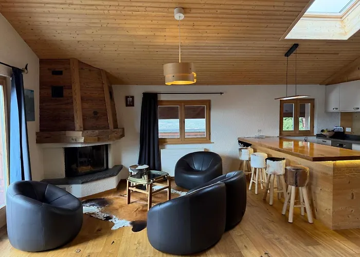 דירה Familial 200m Telecabine Villars Ollon